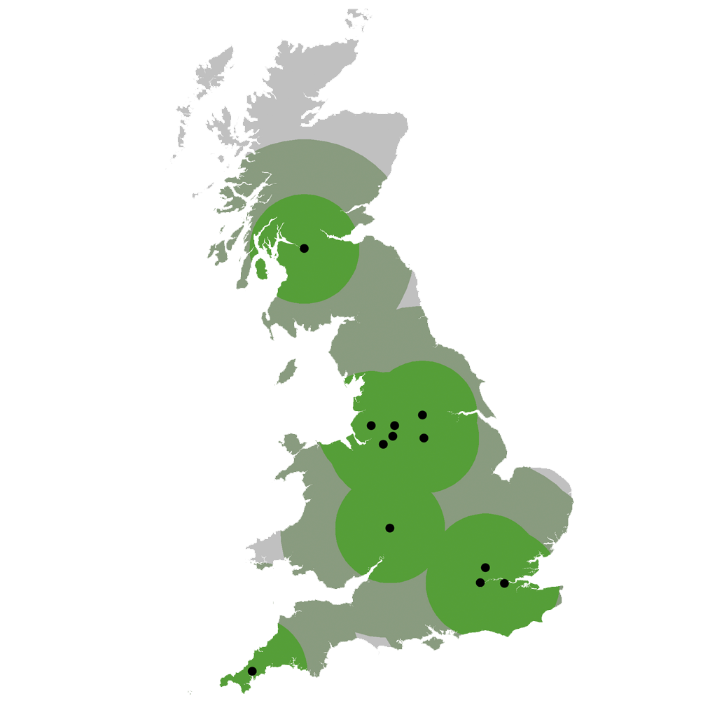 transparent map