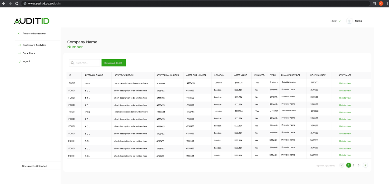 Audit ID Asset Checker